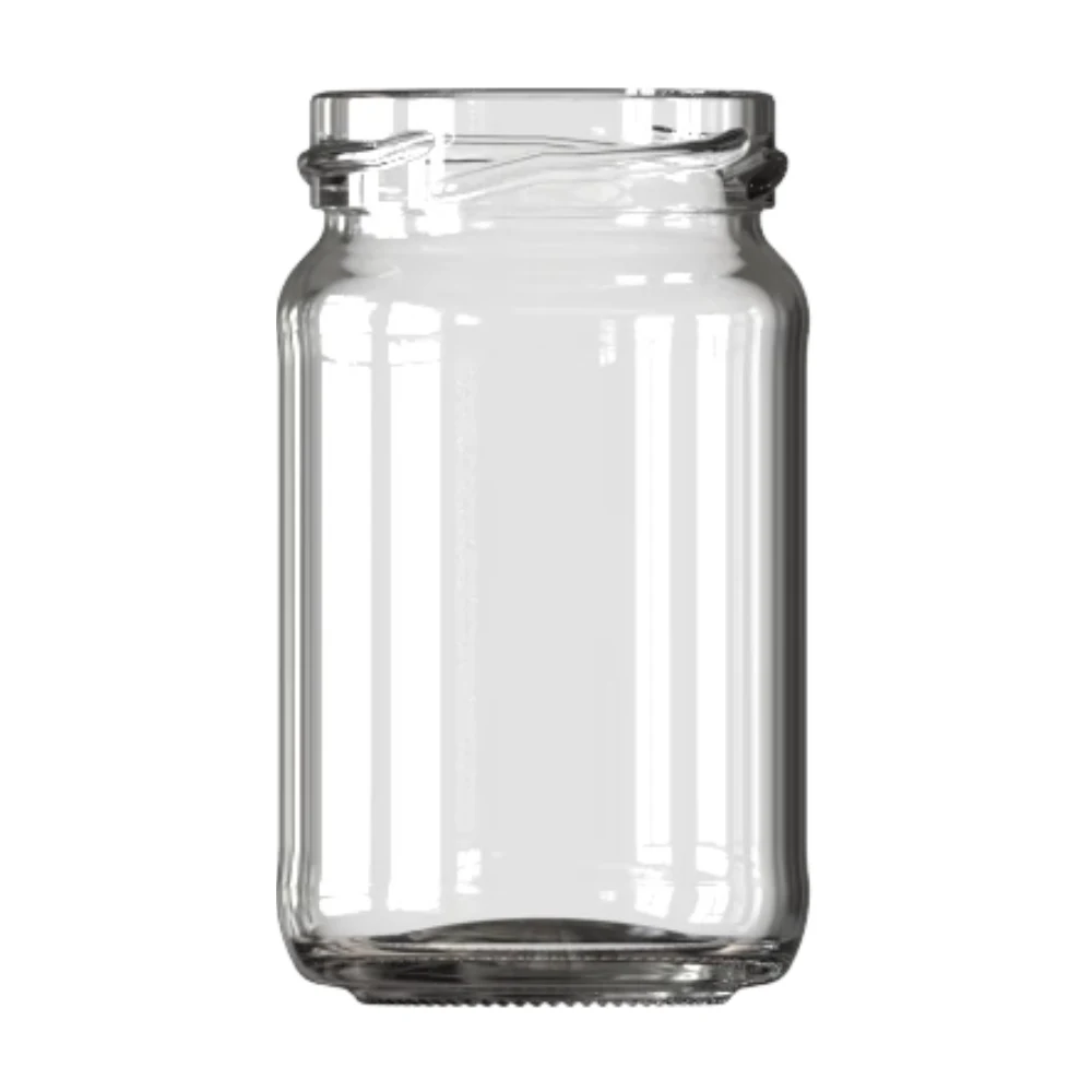 105 ml Round Glass Jar (AG-1-7100-105-48)