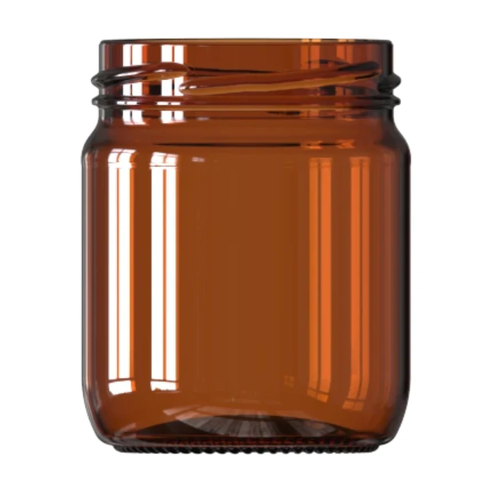 210 ml Round Glass Jar (AG-1-7100-210-63)