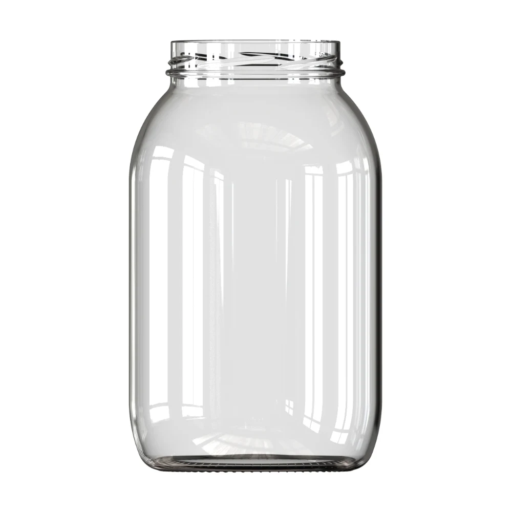 3,000 ml Round Glass Jar (AG-1-7100-3000-100)
