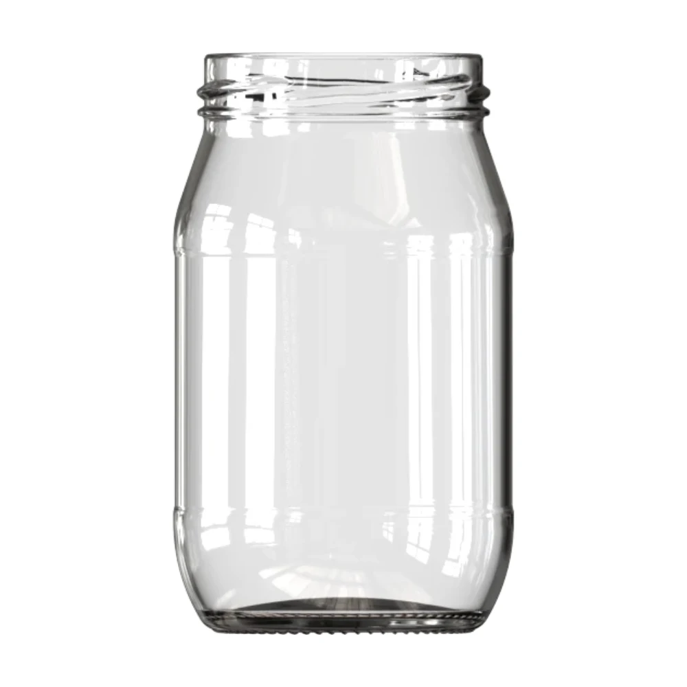 برطمان زجاجي دائري 370 مل (AG-1-7100-370-63-01)