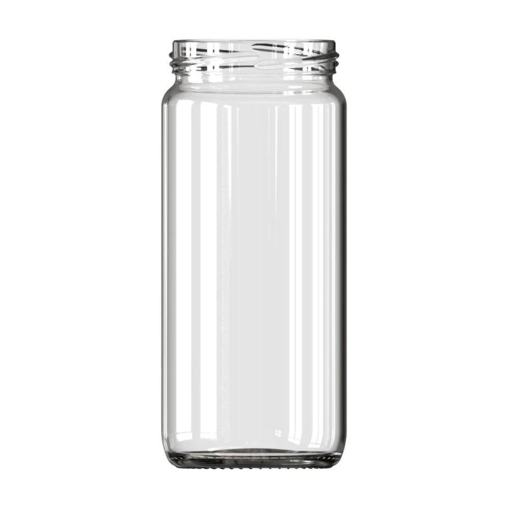 برطمان زجاجي دائري 500 مل (AG-1-7100-500-66-01)