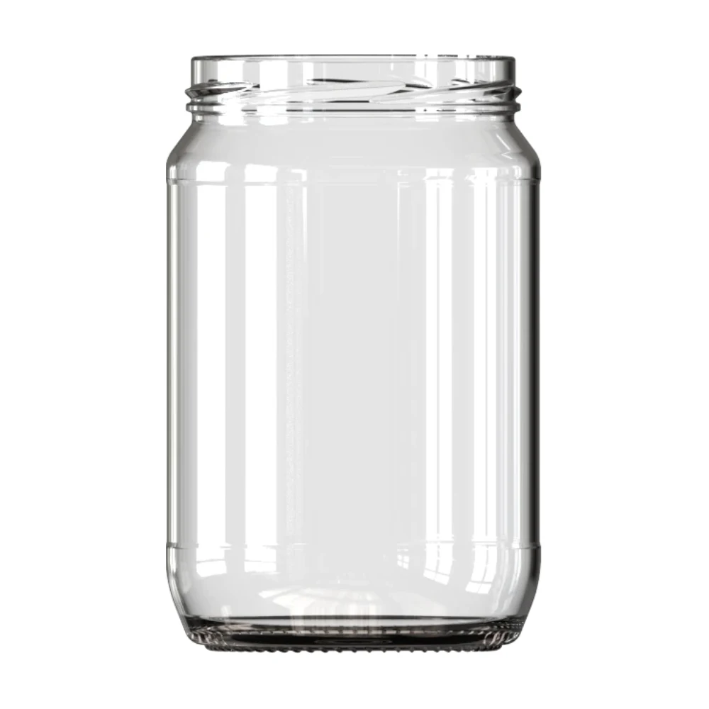 720 ml Round Glass Jar (AG-1-7100-720-82-0)