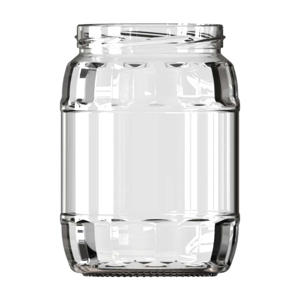 برطمان زجاجي دائري 720 مل (AG-1-7100-720-82-04)