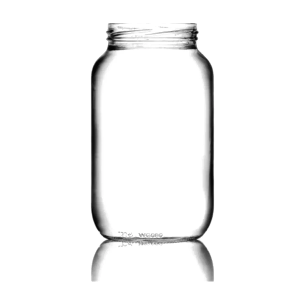1,250 ml Round Glass Jar (AG-3-7100-1250-82)