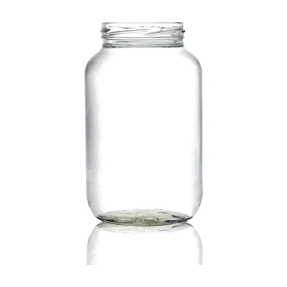 1,400 ml Round Glass Jar (AG-3-7100-1400-82)