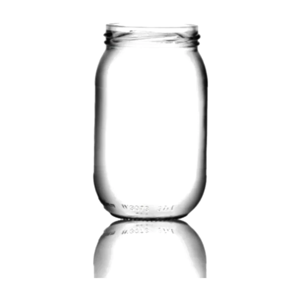 370 ml Round Glass Jar (AG-3-7100-370-28)
