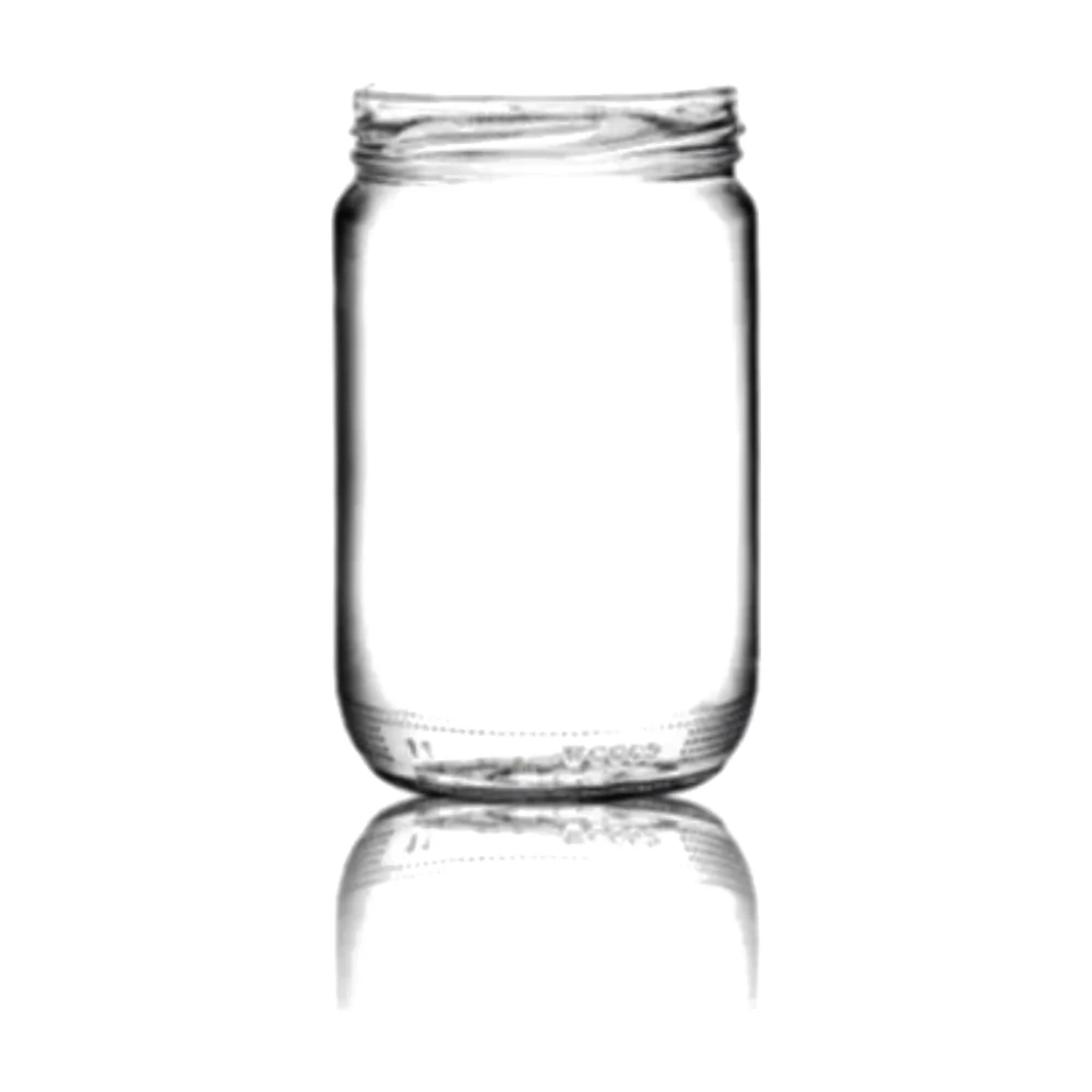 660 ml Round Glass Jar (AG-3-7100-660-82-01)