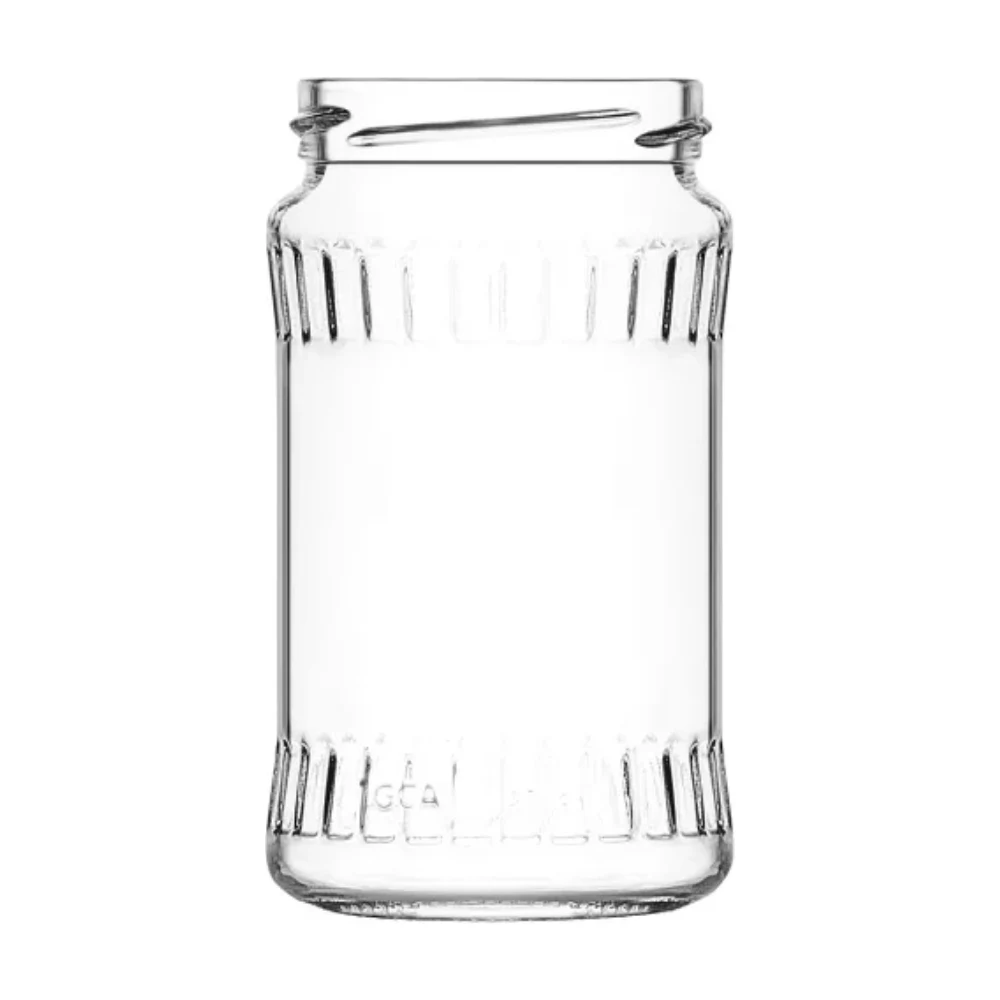 برطمان زجاجي دائري 370 مل (AG-7-7100-370-66-01)