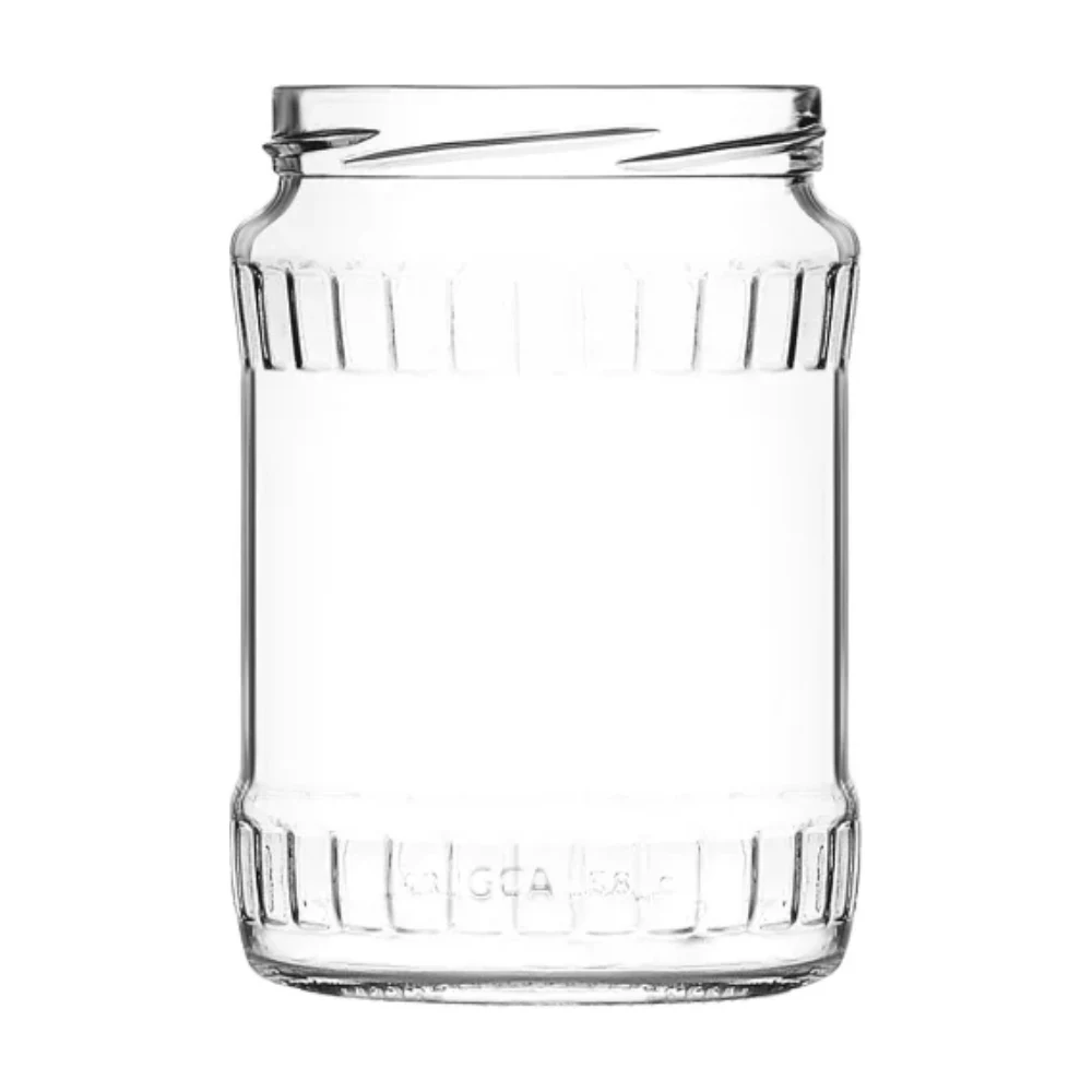 580 ml Round Glass Jar (AG-7-7100-580-82-02)