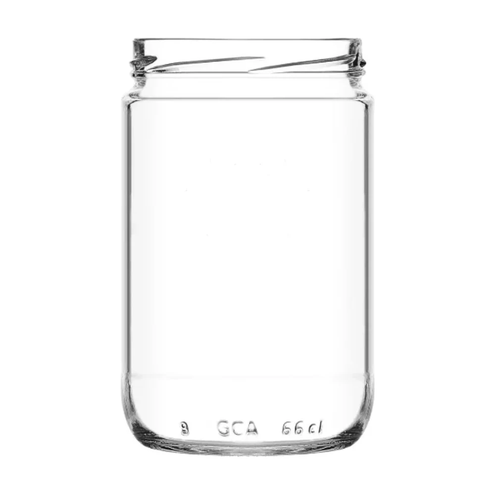 660 ml Round Glass Jar (AG-7-7100-660-82-01)