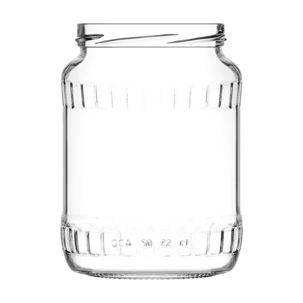 720 ml Round Glass Jar (AG-7-7100-720-82-02)