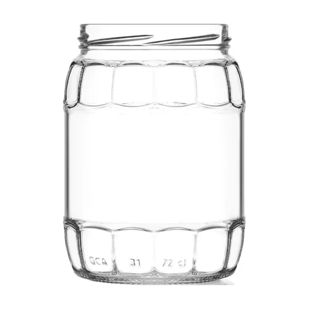 720 ml Round Glass Jar (AG-7-7100-720-82-04)