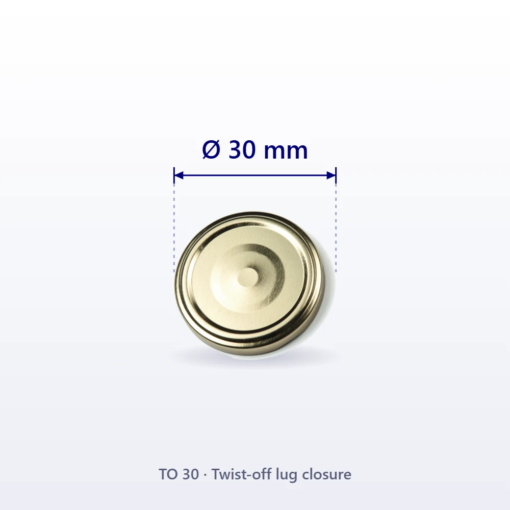 Twist-Off Cap TO30, 30 mm diameter